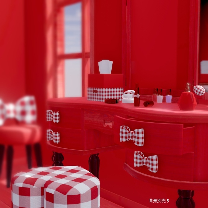 リボンのドレッサーセット・10色