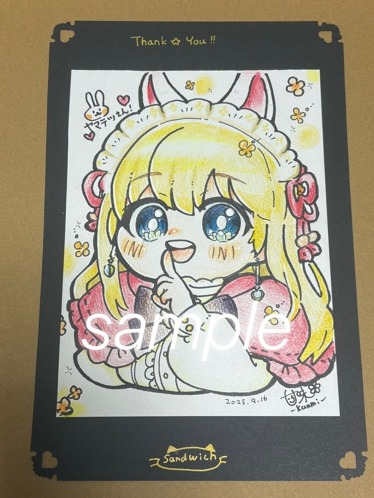 ✳︎アナログスケッチイラスト✳︎オーダー【おまかせ】