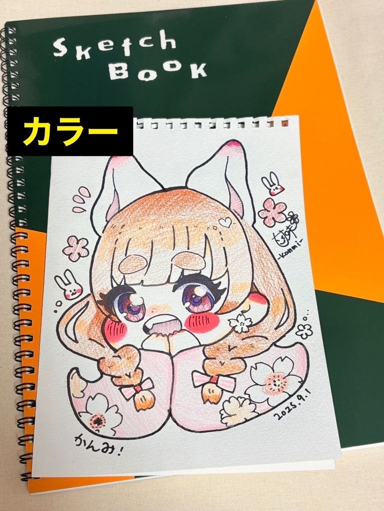 ✳︎アナログスケッチイラスト✳︎オーダー【おまかせ】