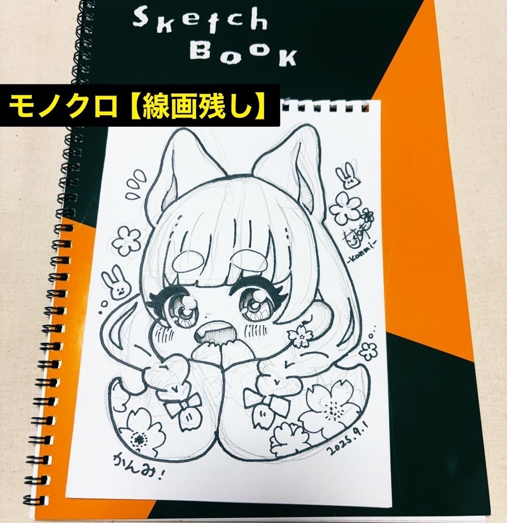 ✳︎アナログスケッチイラスト✳︎オーダー【おまかせ】