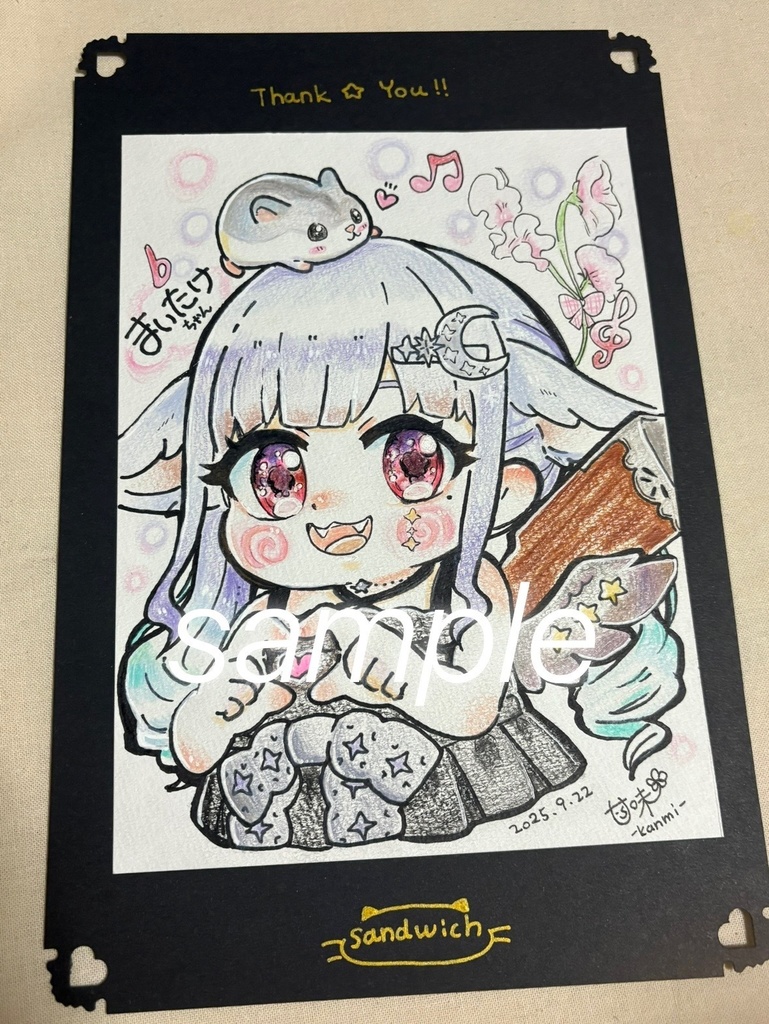 ✳︎アナログスケッチイラスト✳︎オーダー【おまかせ】