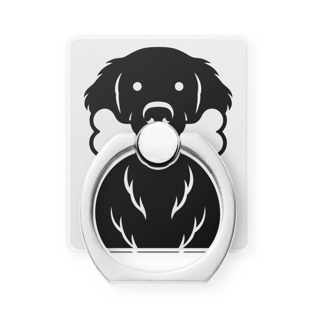 【咥えるスマホリング】ゴールデンレトリバー