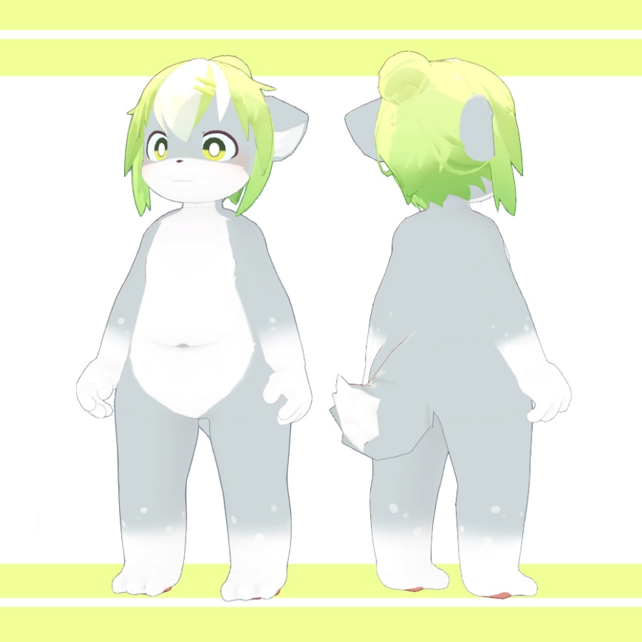 オリジナル3Dモデル【Felis】