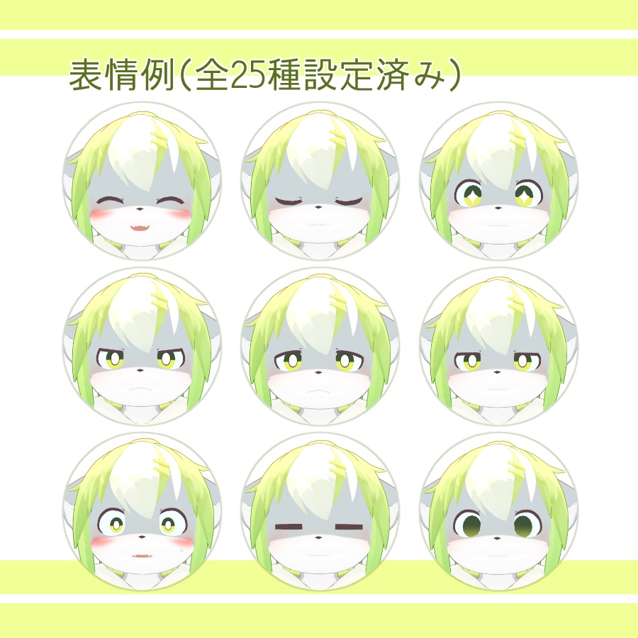 オリジナル3Dモデル【Felis】