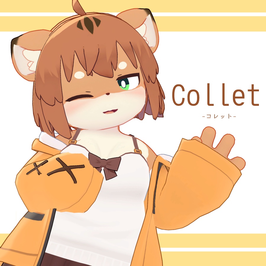 オリジナル3Dモデル【Collet】