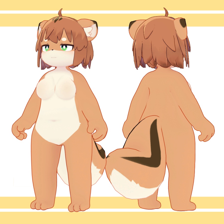 オリジナル3Dモデル【Collet】