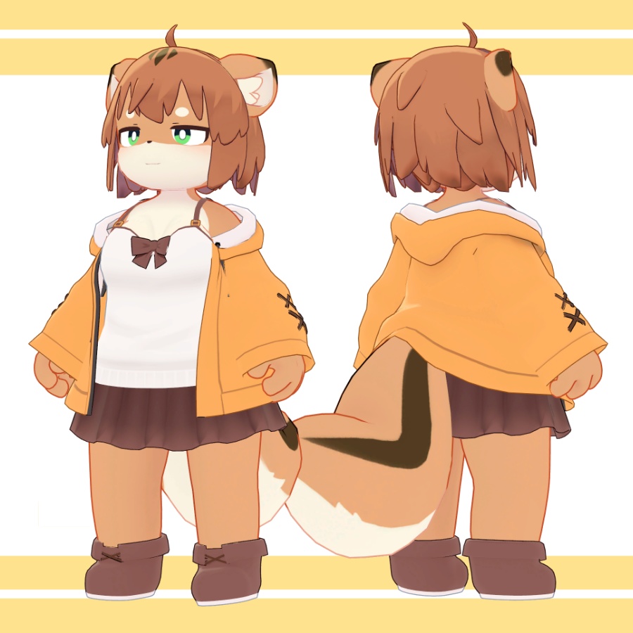 オリジナル3Dモデル【Collet】