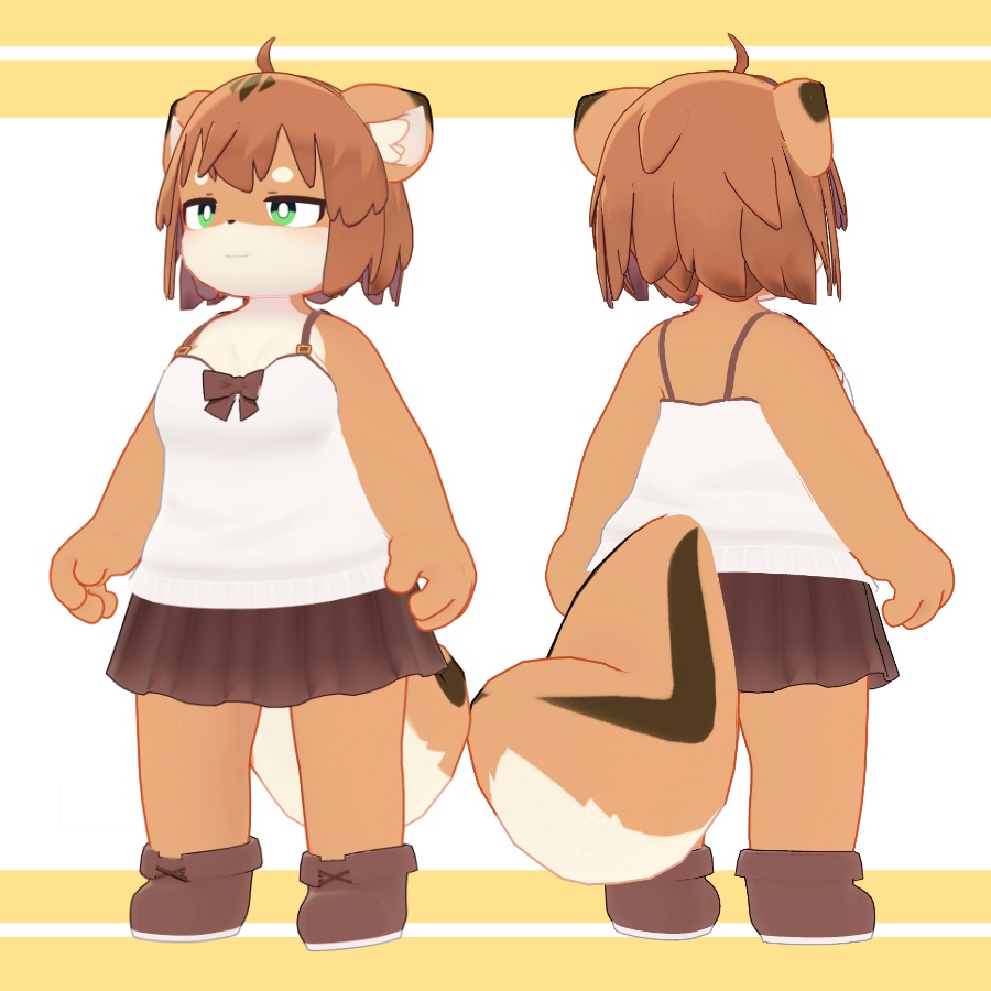 オリジナル3Dモデル【Collet】