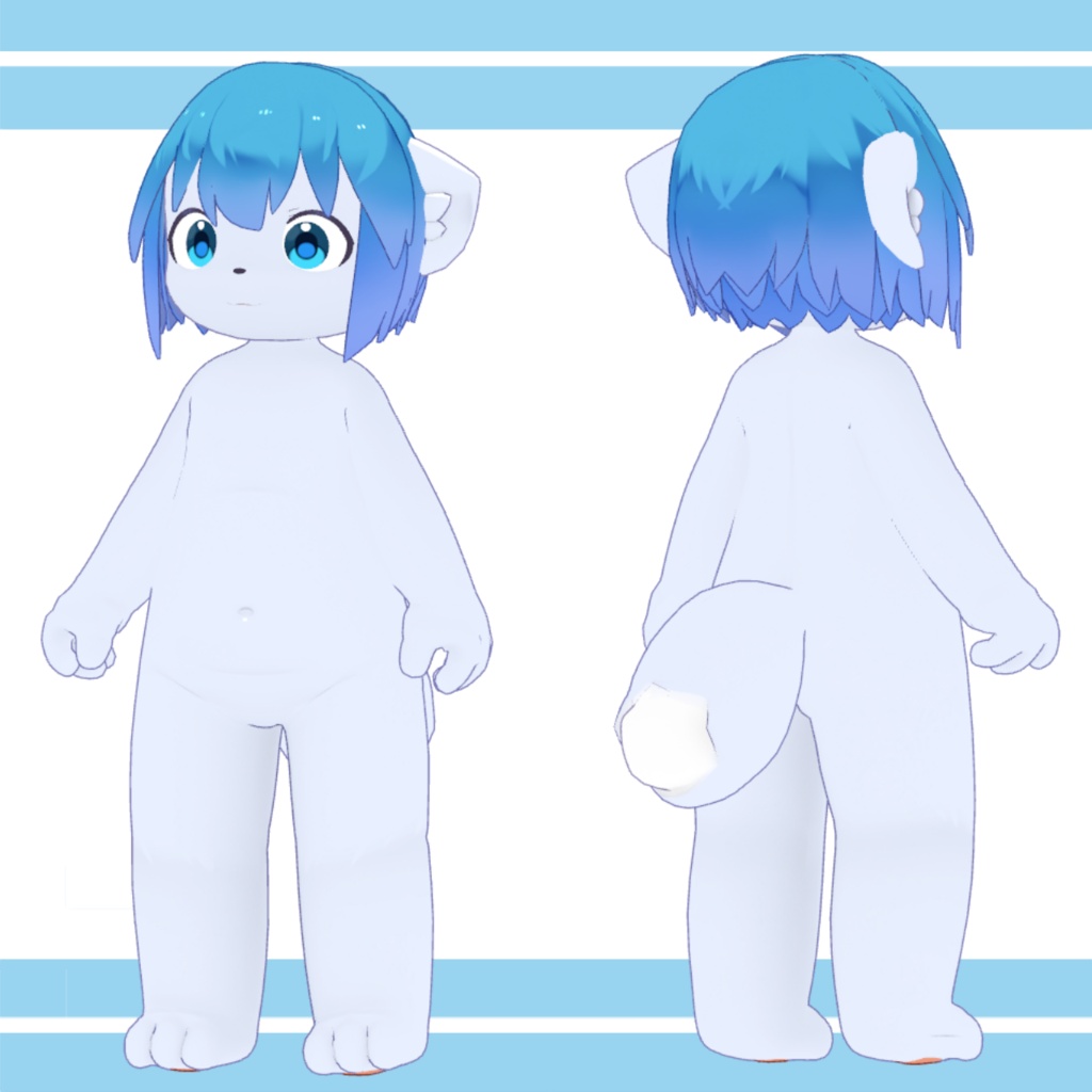 【無料/Free】オリジナル3Dモデル【Spica】