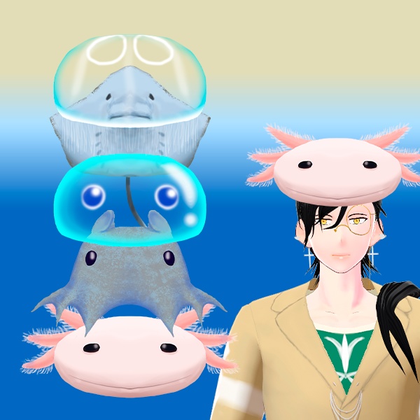 【VTuber向け】生き物の帽子|免費‧Free‧無料|