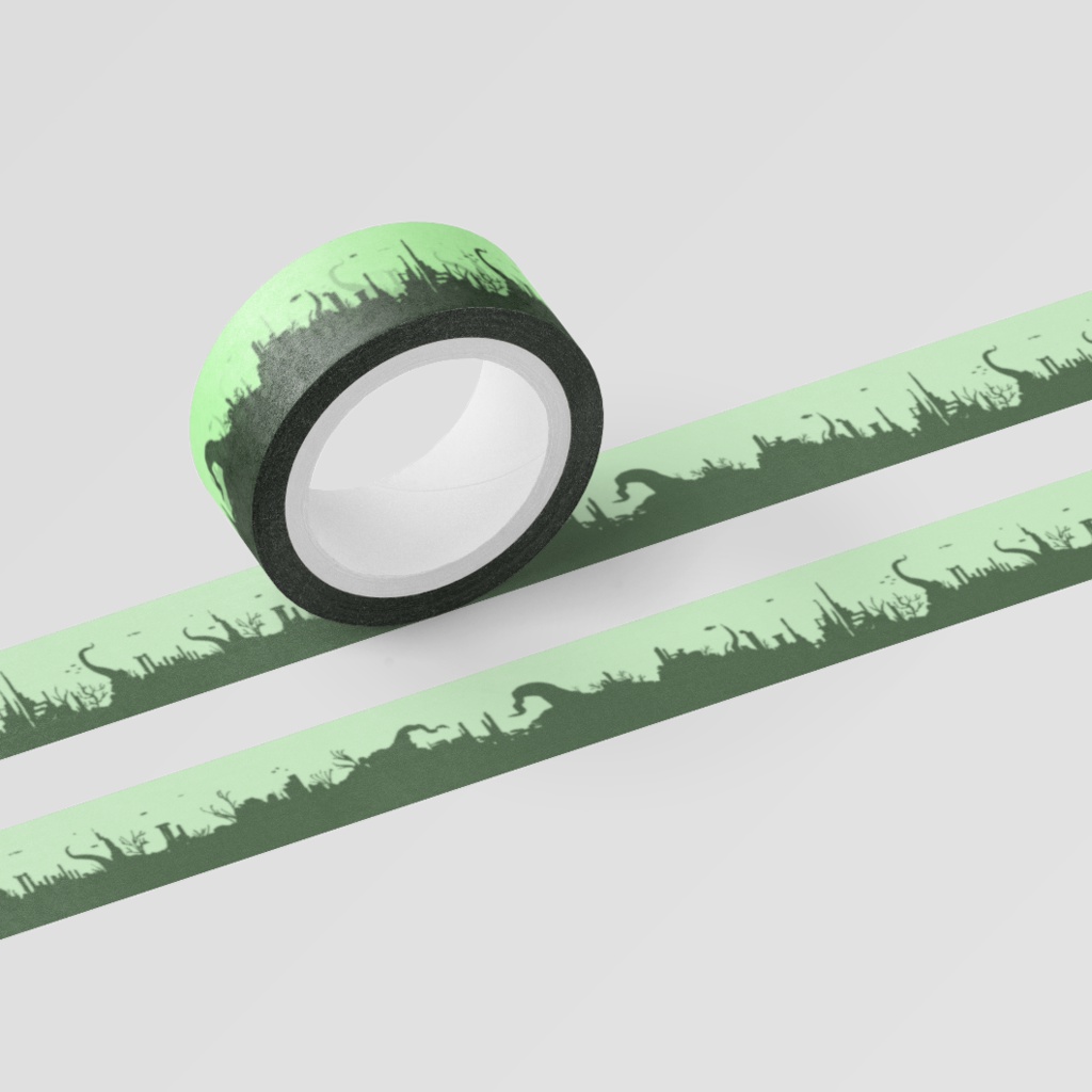 ★クトゥルフさんと愉快な仲間たち★マスキングテープ【ルルイエ】