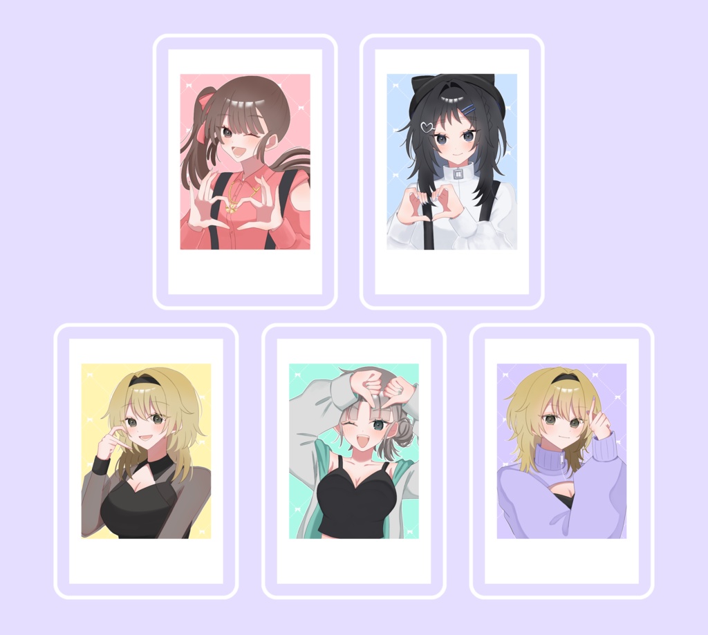 チェキ風カード