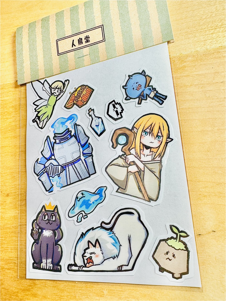 異世界ステッカー