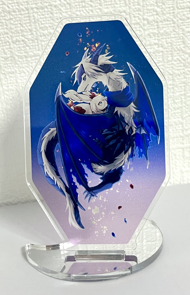 アルシオ擬獣(竜)化アクリルスタンド ドラゴンうさぎ（あんしんBOOTHパック）