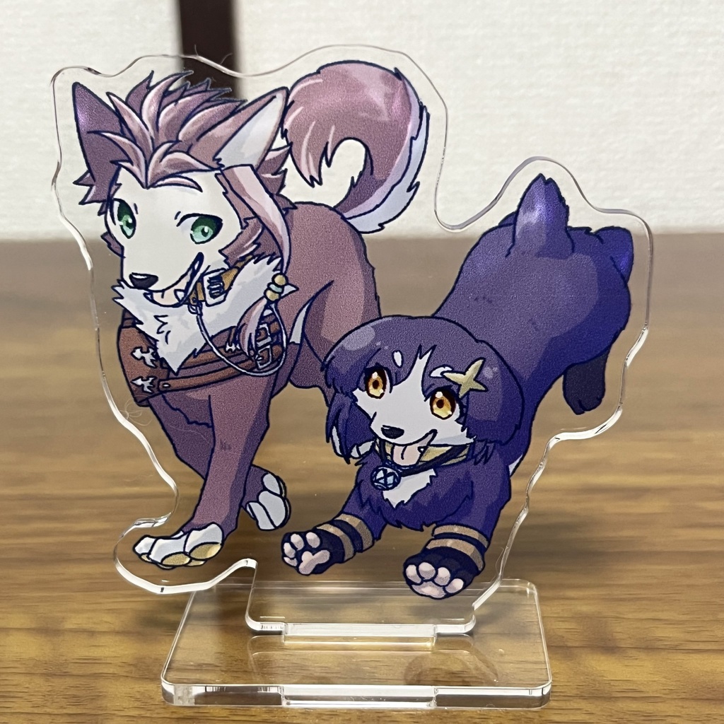 ロウリン擬獣化アクリルスタンド(あんしんBOOTHパック)