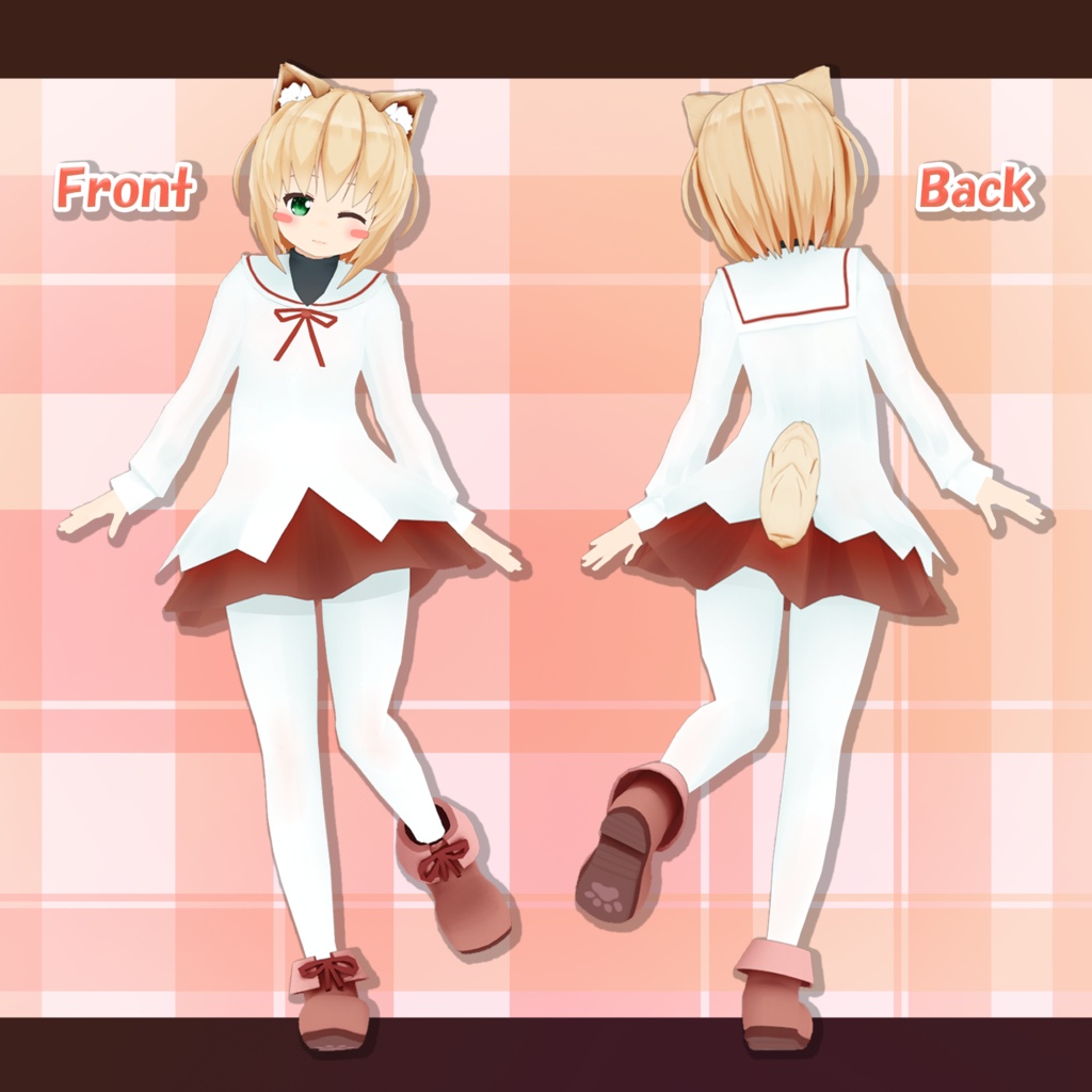 オリジナル3Dモデル「のん」ver1.06(Avatar3.0対応)