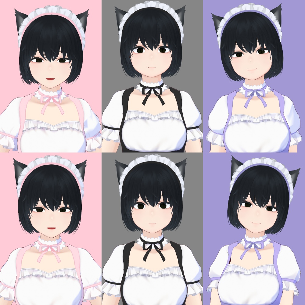 【VRoid】nekomimi_maid_girl.vroid