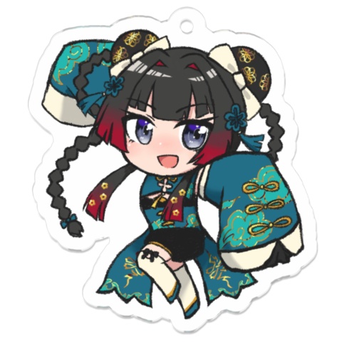 【非公式】委員長チャイナ服アクリルキーホルダー