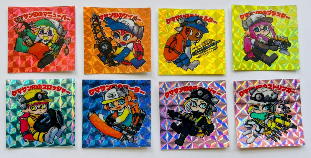 クマサン印のシェルター ホログラムステッカー