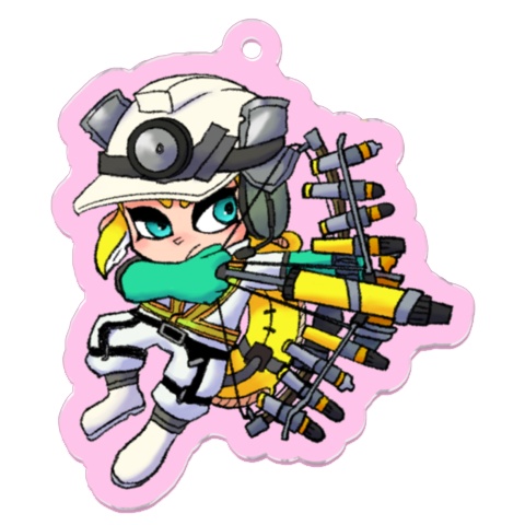 クマサン印のストリンガー　アクリルキーホルダー