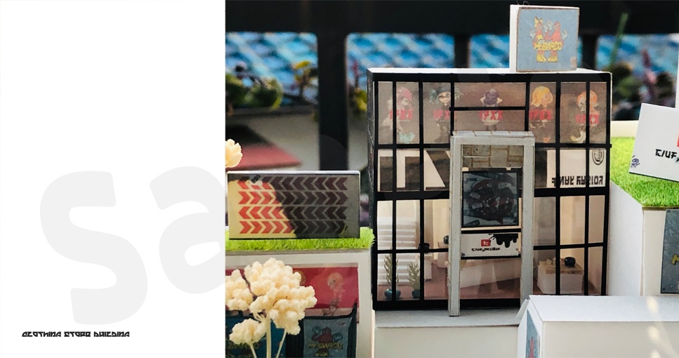 バッテラストリート模型写真集 『Bateira street Architectural model』