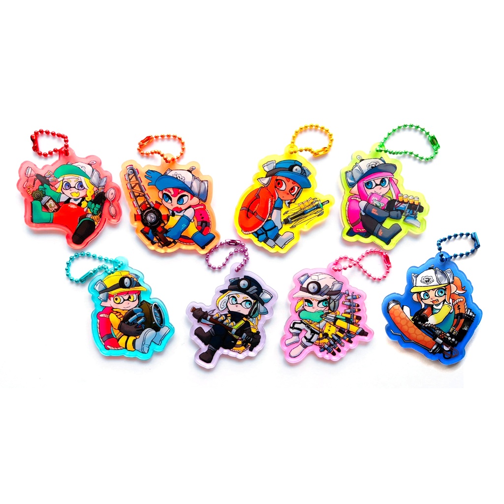 クマサン印のブキシリーズ　アクリルキーホルダー