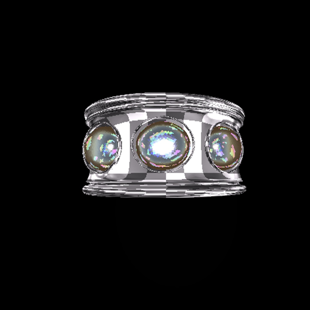 【VRChat想定】指輪モデル_No002【3Dモデル】