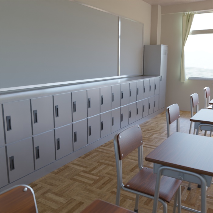 エモイ教室セット【.bland】【.fbx】