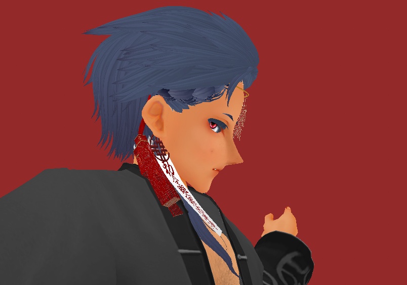 【β版Vroid 髪型】無料!俺のキョンシー【ヘアープリセット】