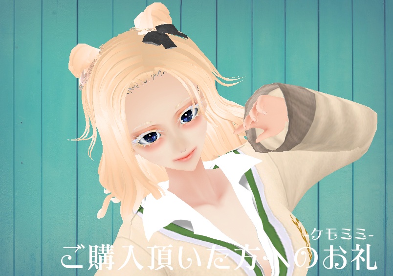 【β版Vroid 髪型】無料!やぎさん【ヘアープリセット】