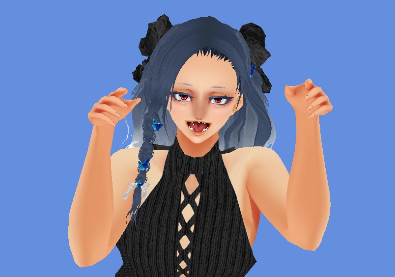 【β版Vroid 髪型】無料!やぎさん【ヘアープリセット】