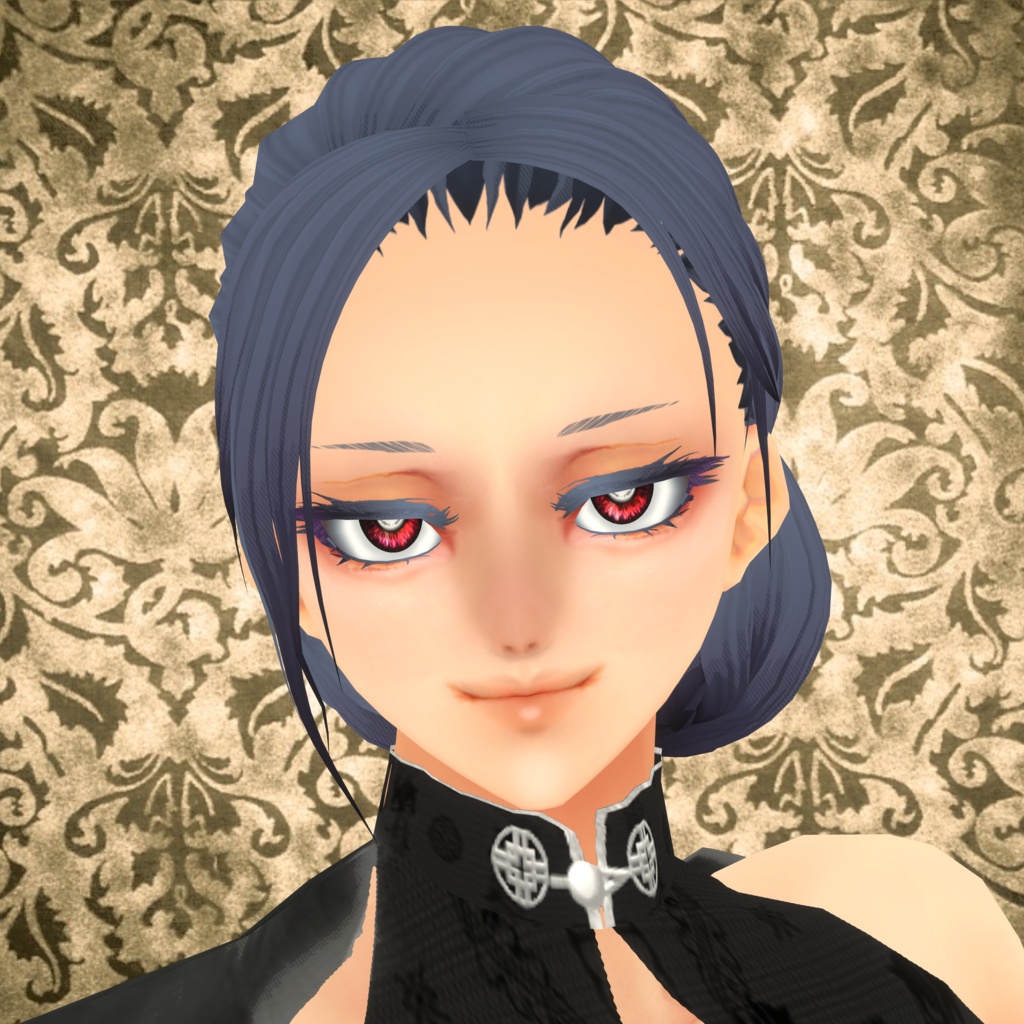 【Vroid 衣装】無料版有り 男女共用無名のチャイナ