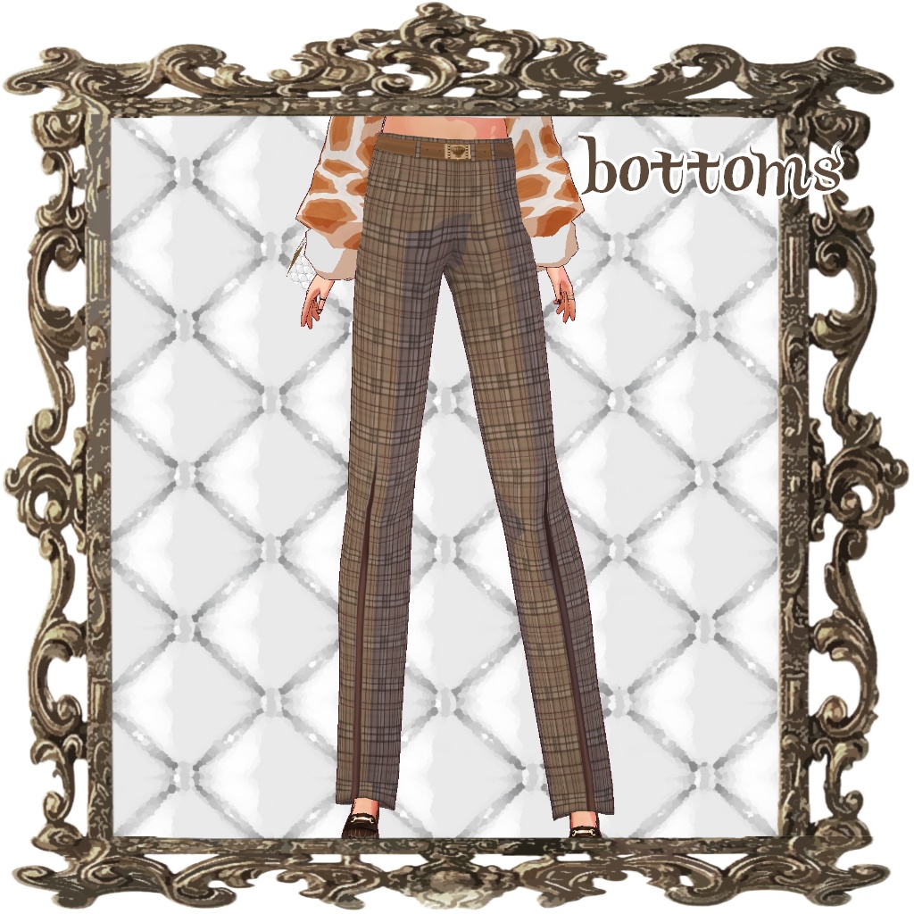 【無料版あり】クロップドジラフ(Cropped giraffe)【Vroid衣装】