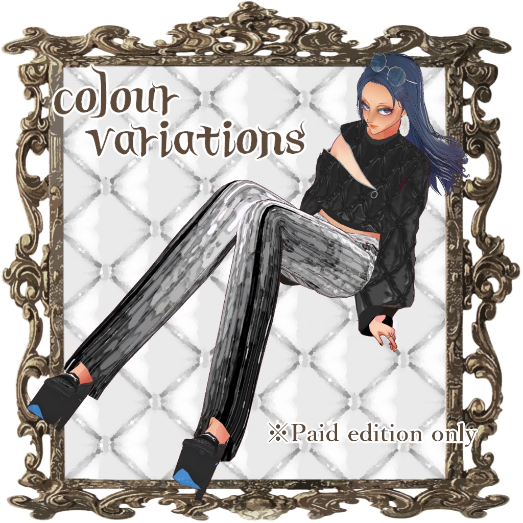 【無料版あり】クロップドジラフ(Cropped giraffe)【Vroid衣装】