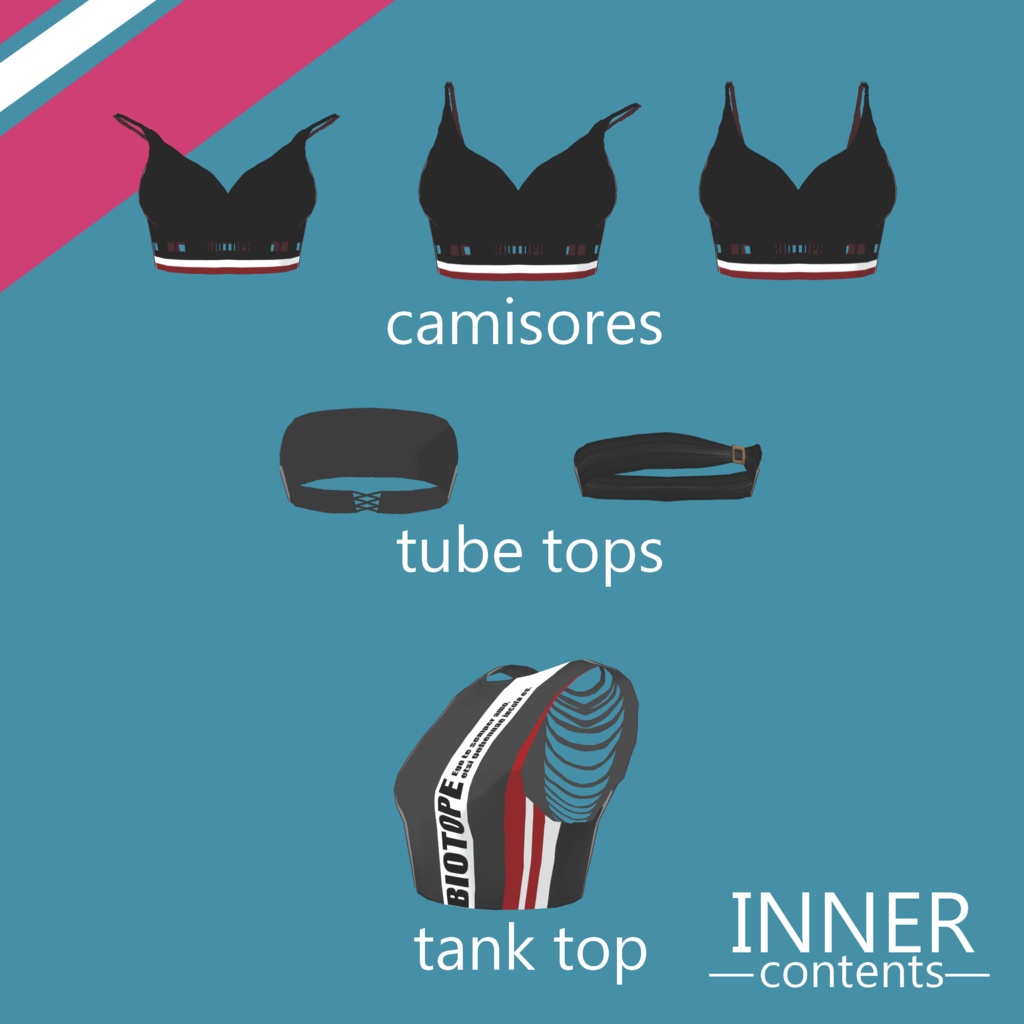 【VRoid衣装】the Bad Lovers -治安悪わるかっぷる-