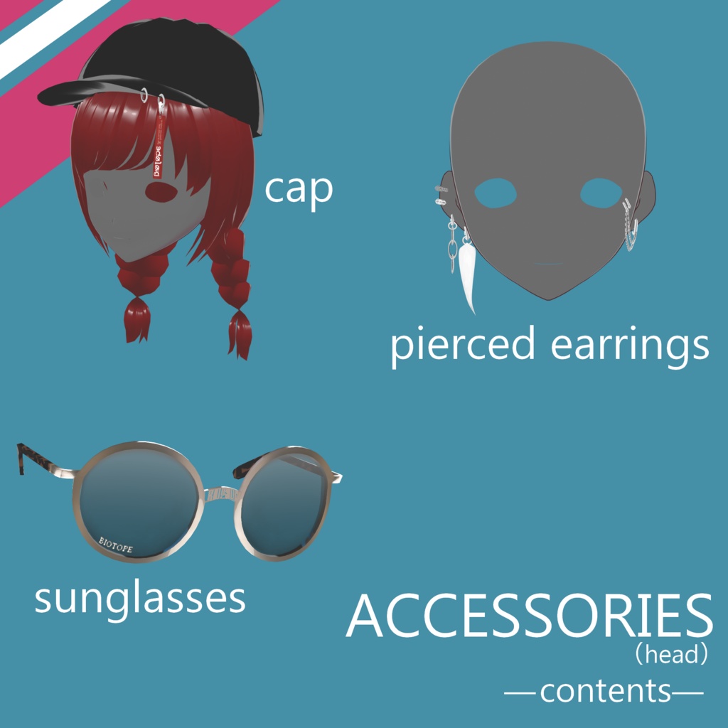 【VRoid衣装】the Bad Lovers -治安悪わるかっぷる-