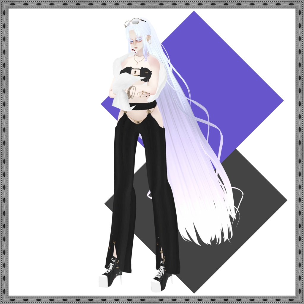 【無料VRoid髪型】Hair style vol.3 SEVERO【フォロワー様300名突破御礼】