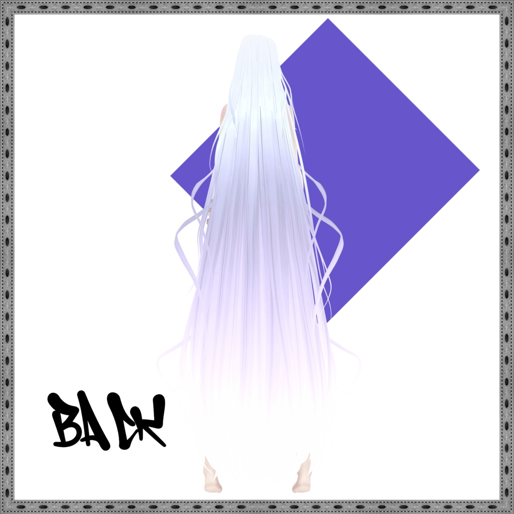 【無料VRoid髪型】Hair style vol.3 SEVERO【フォロワー様300名突破御礼】