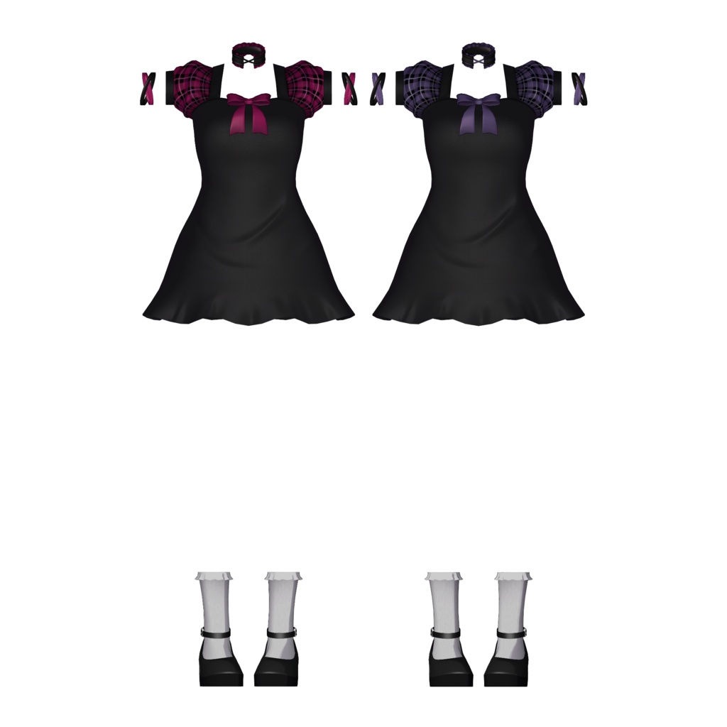 【ウトナちゃん対応衣装】SimpleMicroDress