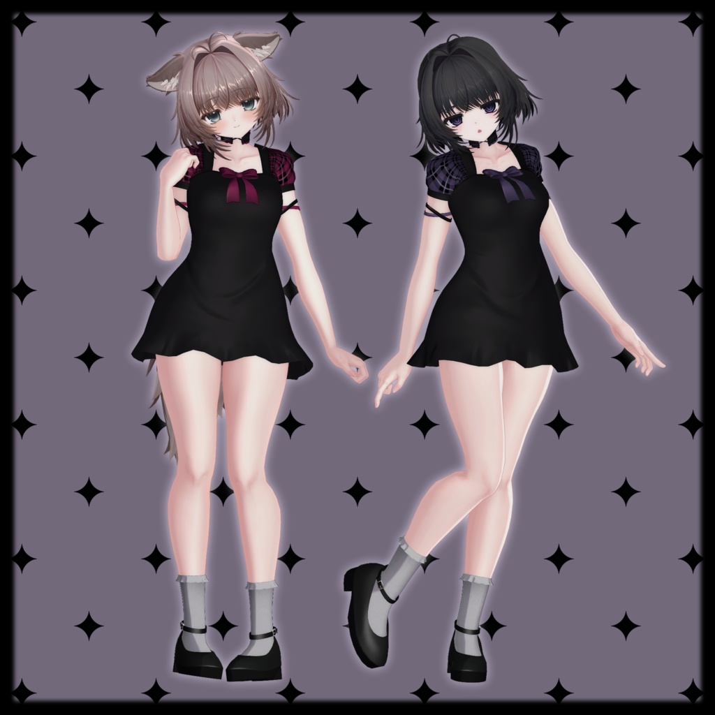 【ウトナちゃん対応衣装】SimpleMicroDress
