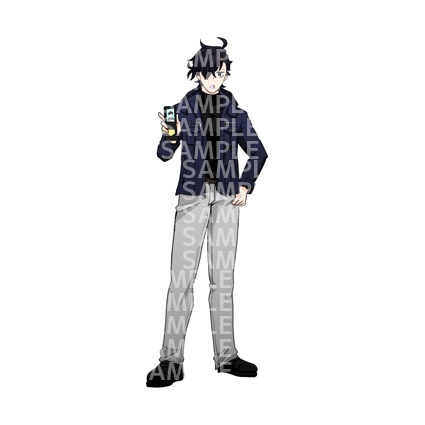 鶴来ケン(アクリルスタンド＆カード)