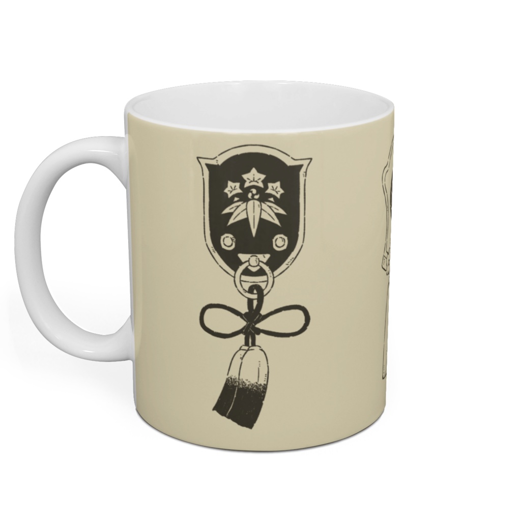 【受注生産】srn刀紋の飾りマグカップ