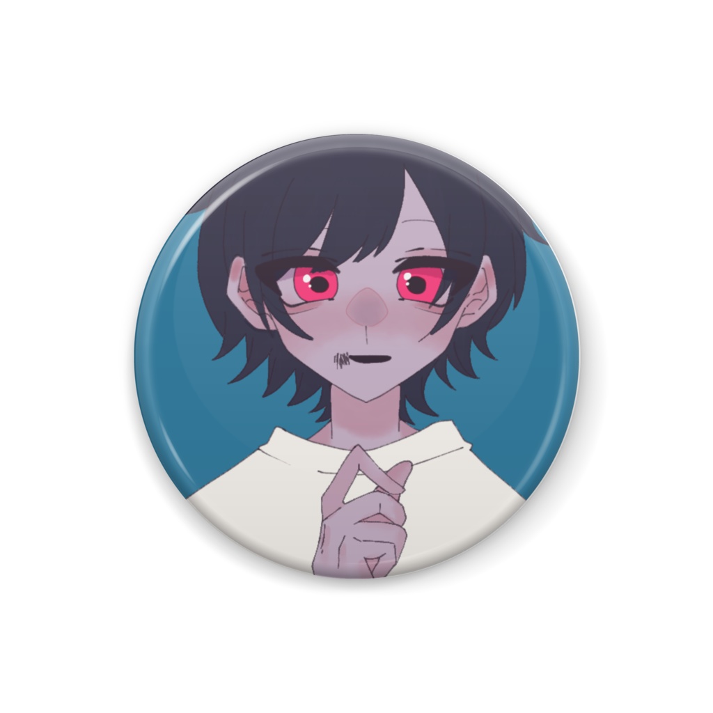 【イルみ。くん】缶バッチver.りあるみ