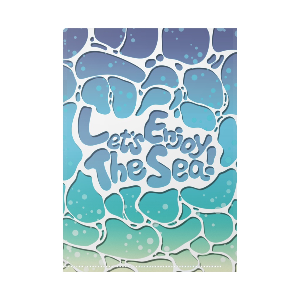 海水浴リーモ クリアファイル