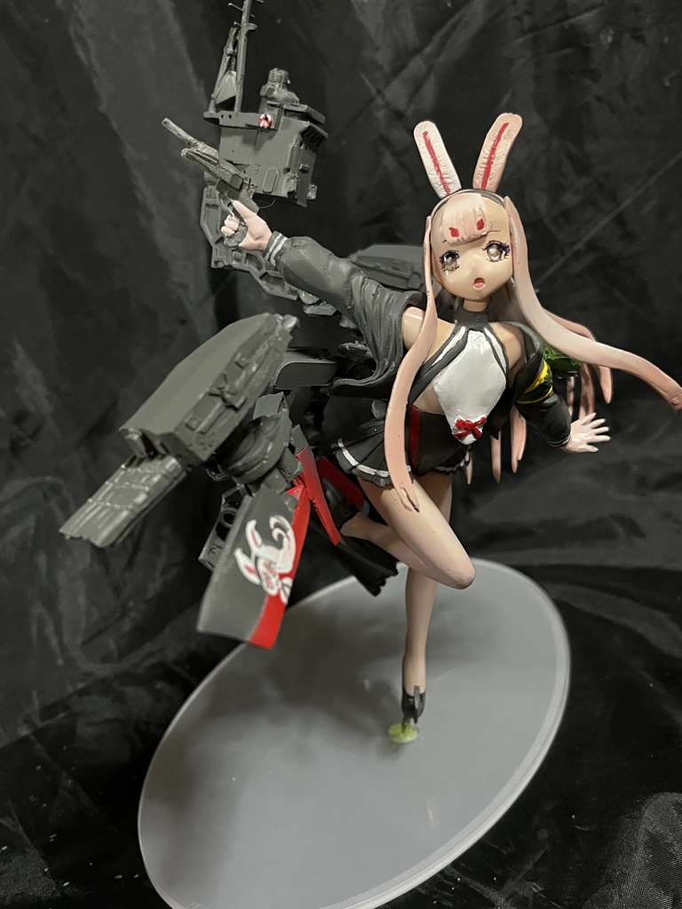 アズールレーン・島風・フル重装備