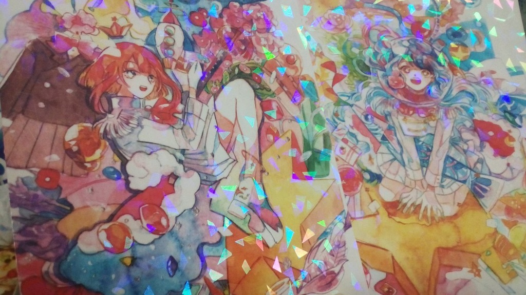 ポストカード(キラキラ)