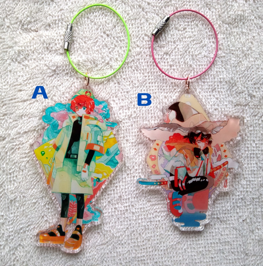 アクリルキーホルダー【彼此屋】