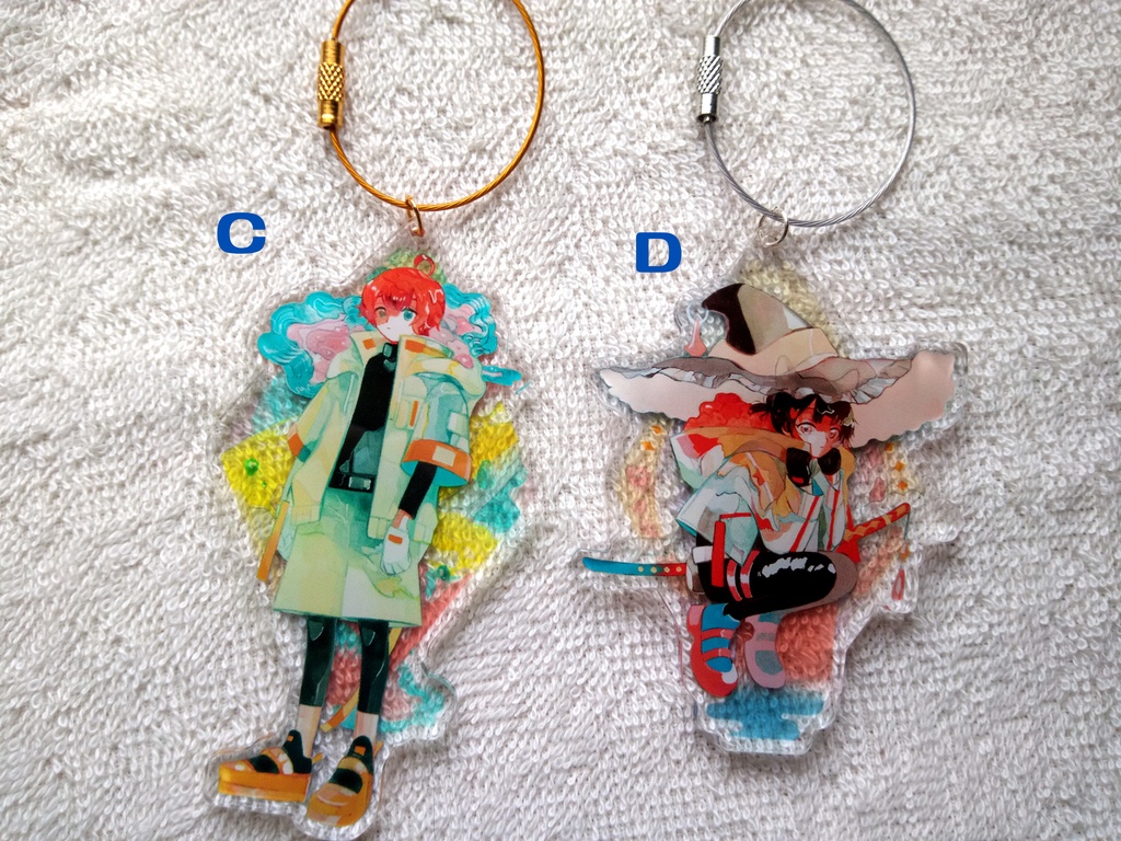 アクリルキーホルダー【彼此屋】