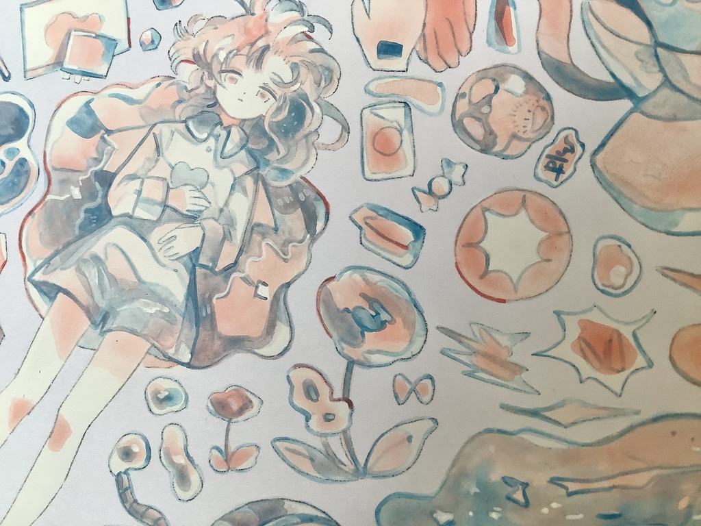 額なし原画【夢心地】