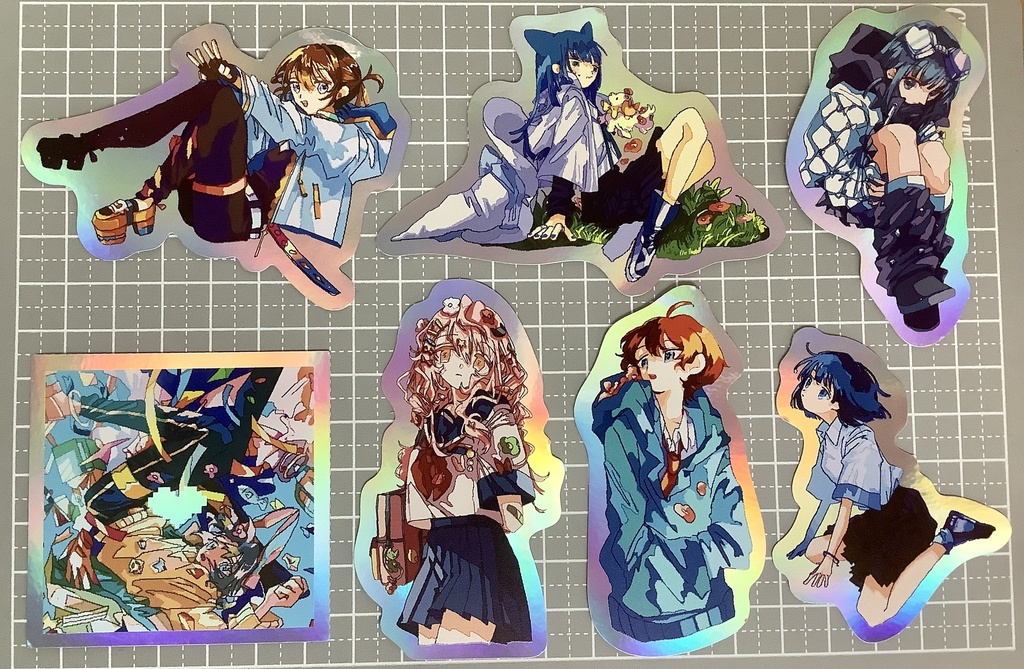 オーロラステッカー